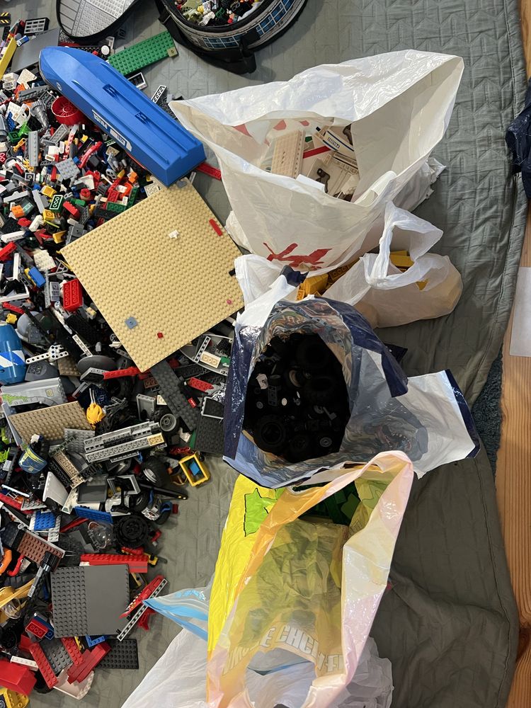 Klocki Lego 50kg , 1,5 kg figurek kilkanaście zestawów