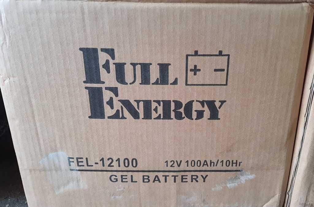 Гелевый аккумулятор FULL ENERGY FEL-12100 12V 100AH
