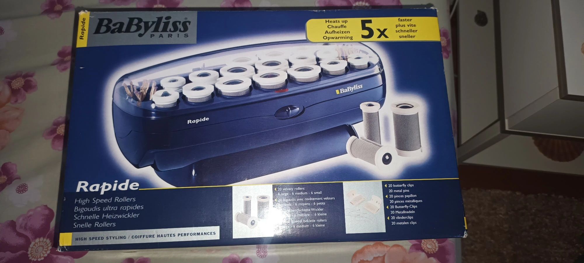 Máquina fazer caracóis Babyliss