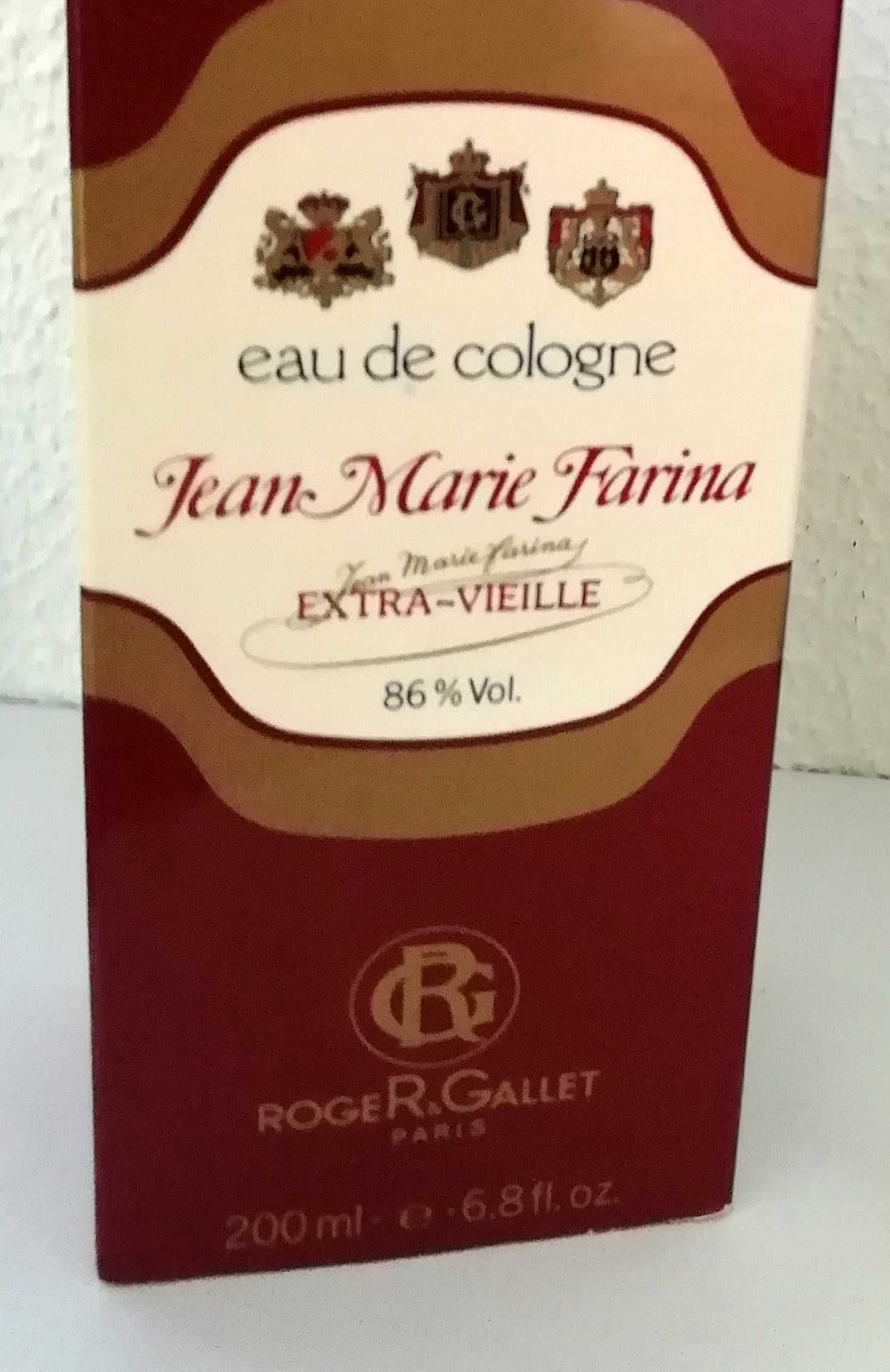 Roger & Gallet Extra Vieille Eau Cologne Jean Marie Farina, 200 ml