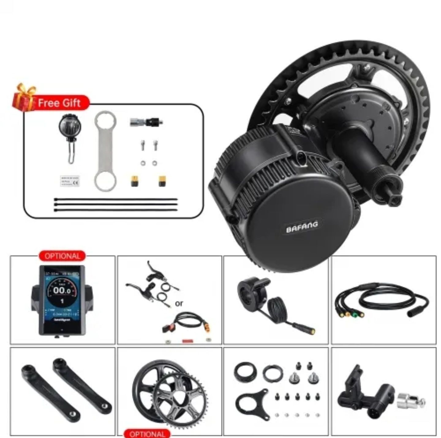 Zestaw do konwersji bafang 750W BBS02B Najnowsza Wersja