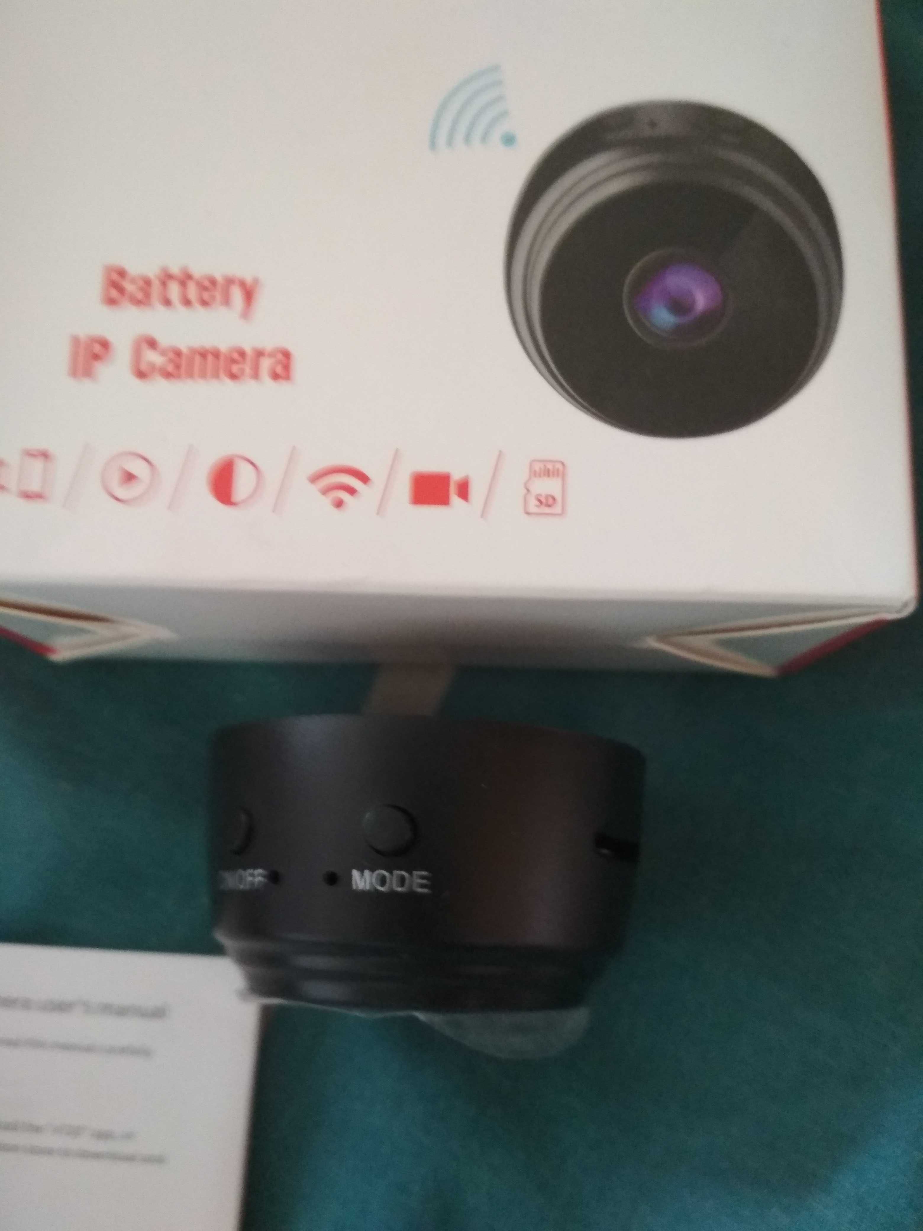 Шпионская беспроводная мини камера SQ11 Full HD A9 WiFi IP запись звук
