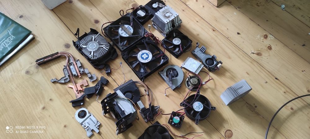 Кулер та радіатори ПК і ноутбуків