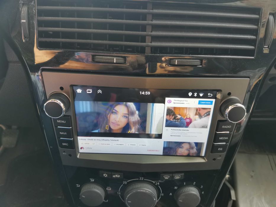 Radio Opel Astra H Android 13 2GB + 32GB GPS Wi-Fi z DSP Super dźwięk