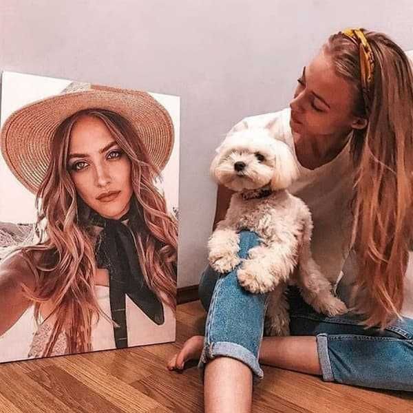 Яркие картины на холсте сделанные по Вашим фото. Портреты на подарок.