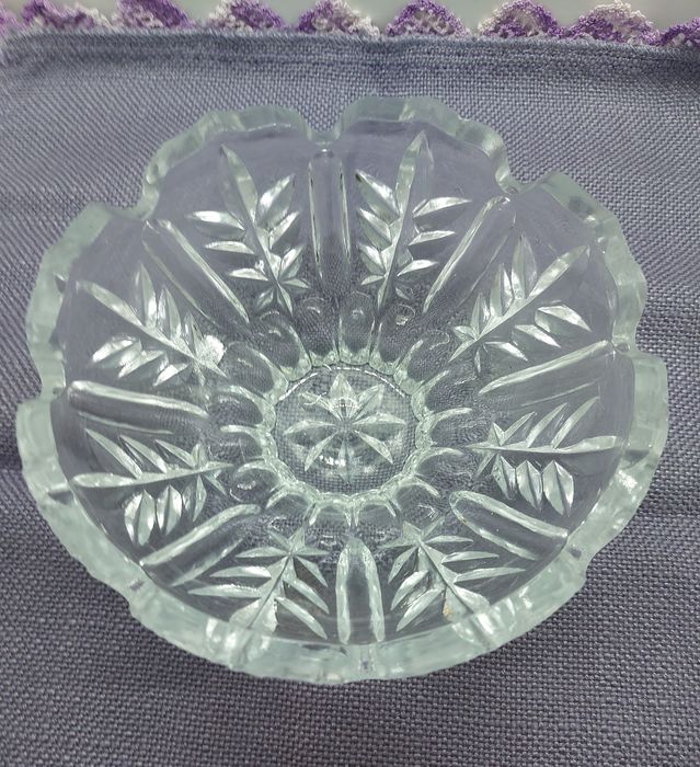 Салатник хрустальный Кришталевий салатник