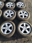 Komplet kół zimowych 5x112 VW Audi Skoda 215/65/17 Pirelli 7mm 2021r