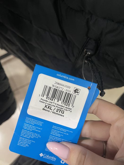 Нова Куртка Columbia Powder 2086941010 omni-heat оригінал осінь зима L