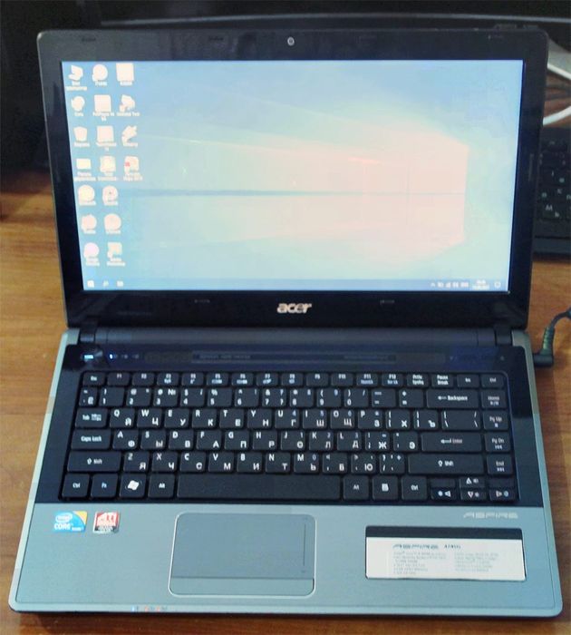 Acer 4745g Core i5 450 2.67 ггц, 3 гб ддр3, 250 гб, wi-fi, dvd, 14"