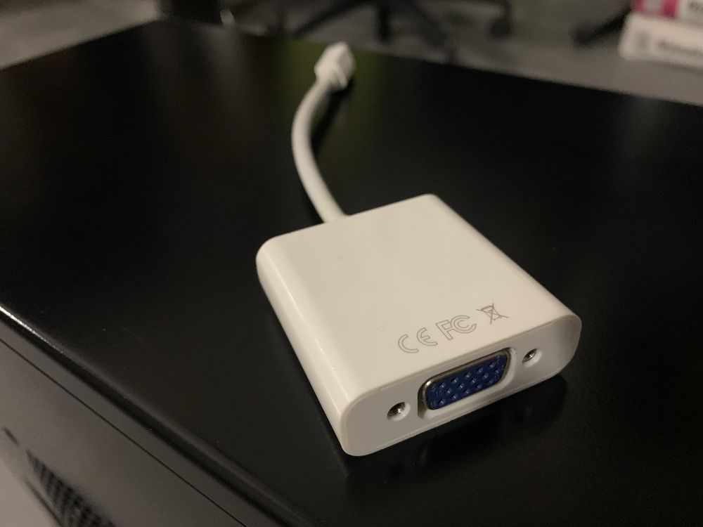 Przejsciowka z mini display port na vga do macbook