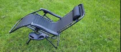 крісло шезлонг садовий лежак