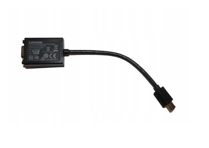 Lenovo przejściówka mini DisplayPort (męski) do VGA (żeńska)