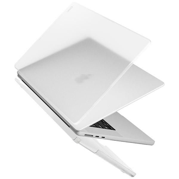 Uniq Etui Claro Macbook Air 13 (2022) Przezroczysty/Dove Matte Clear