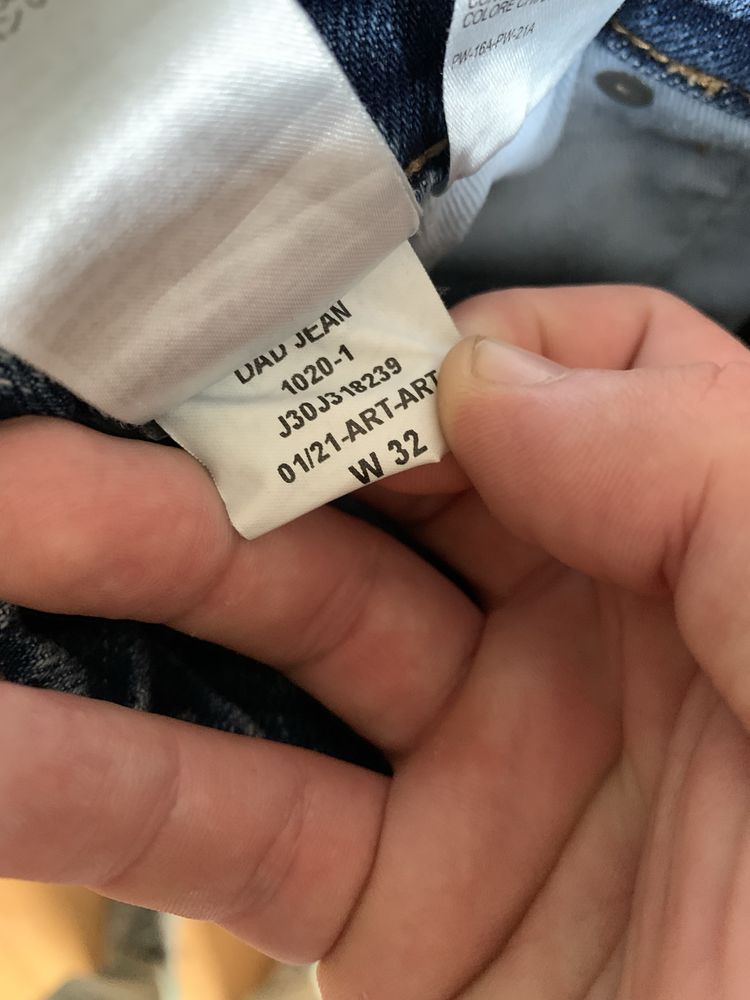 Джинси Calvin Klein Dad Jean | W32 | Прямий крій