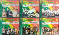 Lote CD 6 Volumes - TOP NACIONAL  - Vários Artistas