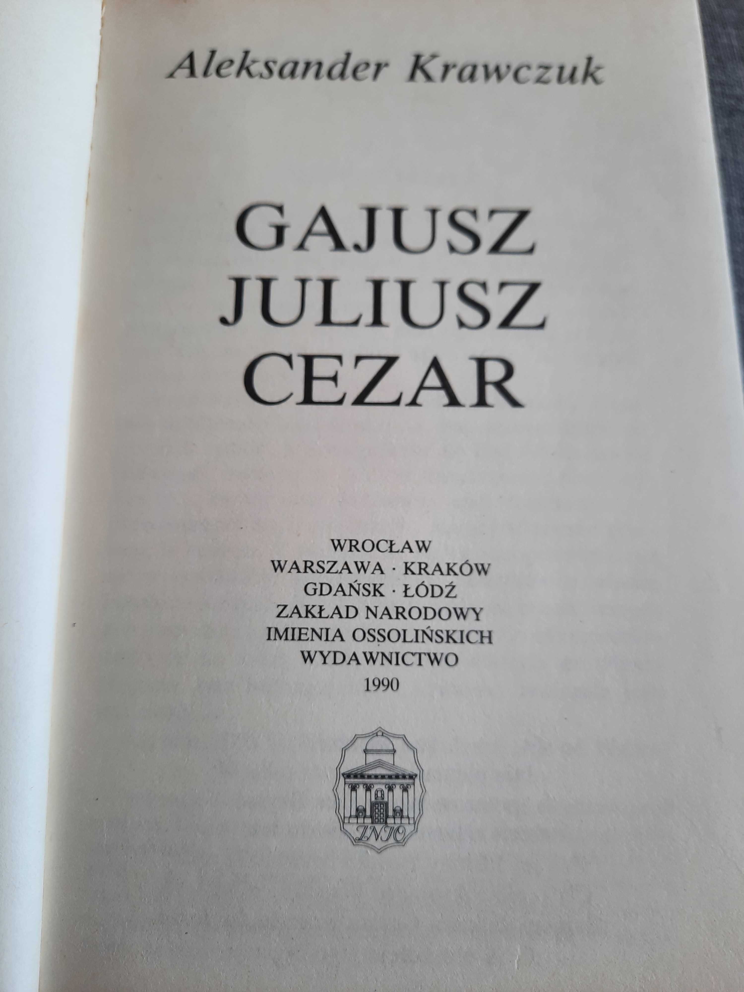 Gajusz Juliusz Cezar - Aleksander Krawczuk