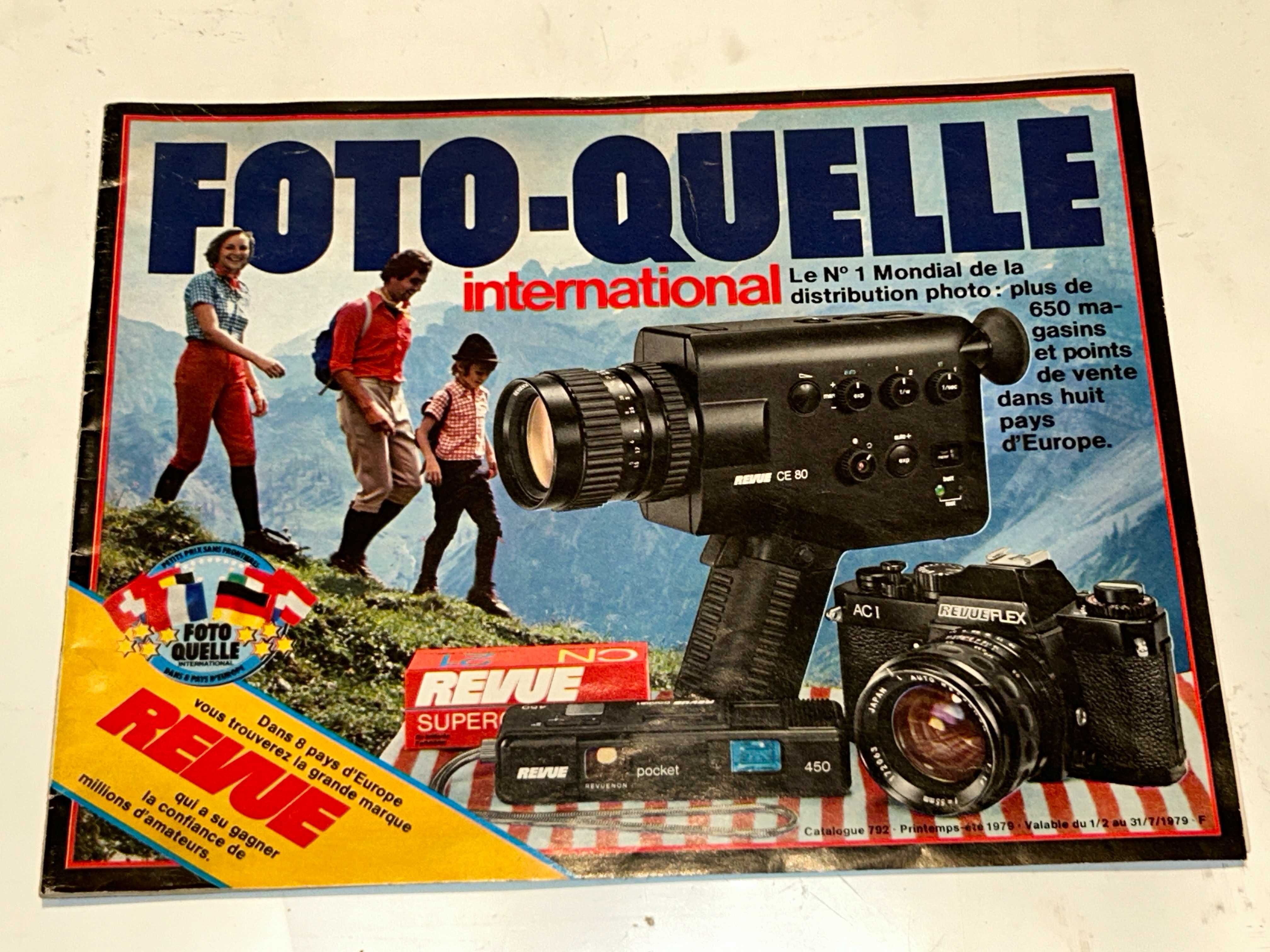 Katalog FOTO-QUELLE 1979r.