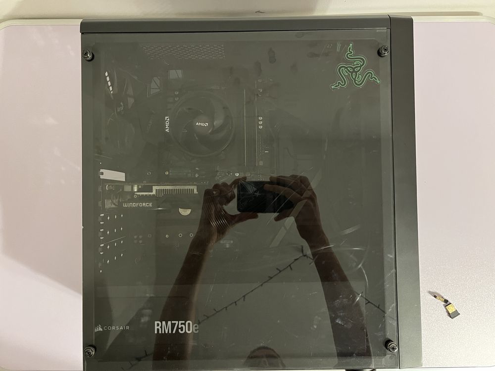 Komputer do gier Ryzen 5 5500, Gigabyte b550