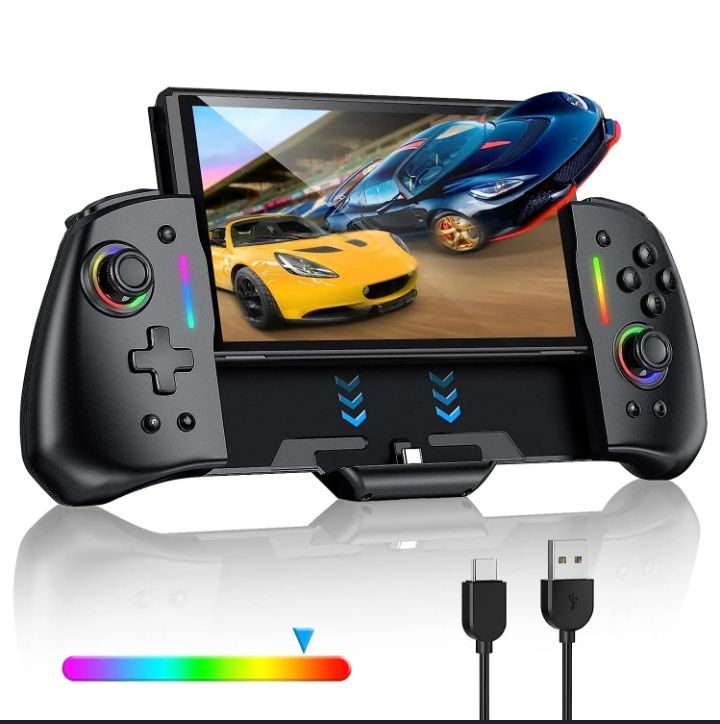 Kontroler Switch do Nintendo Switch/OLED, kontroler Joypad RGB One-Pie