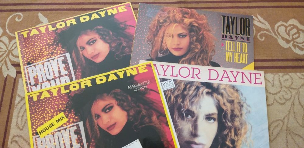 Taylor Dayne anos 80 vynil
