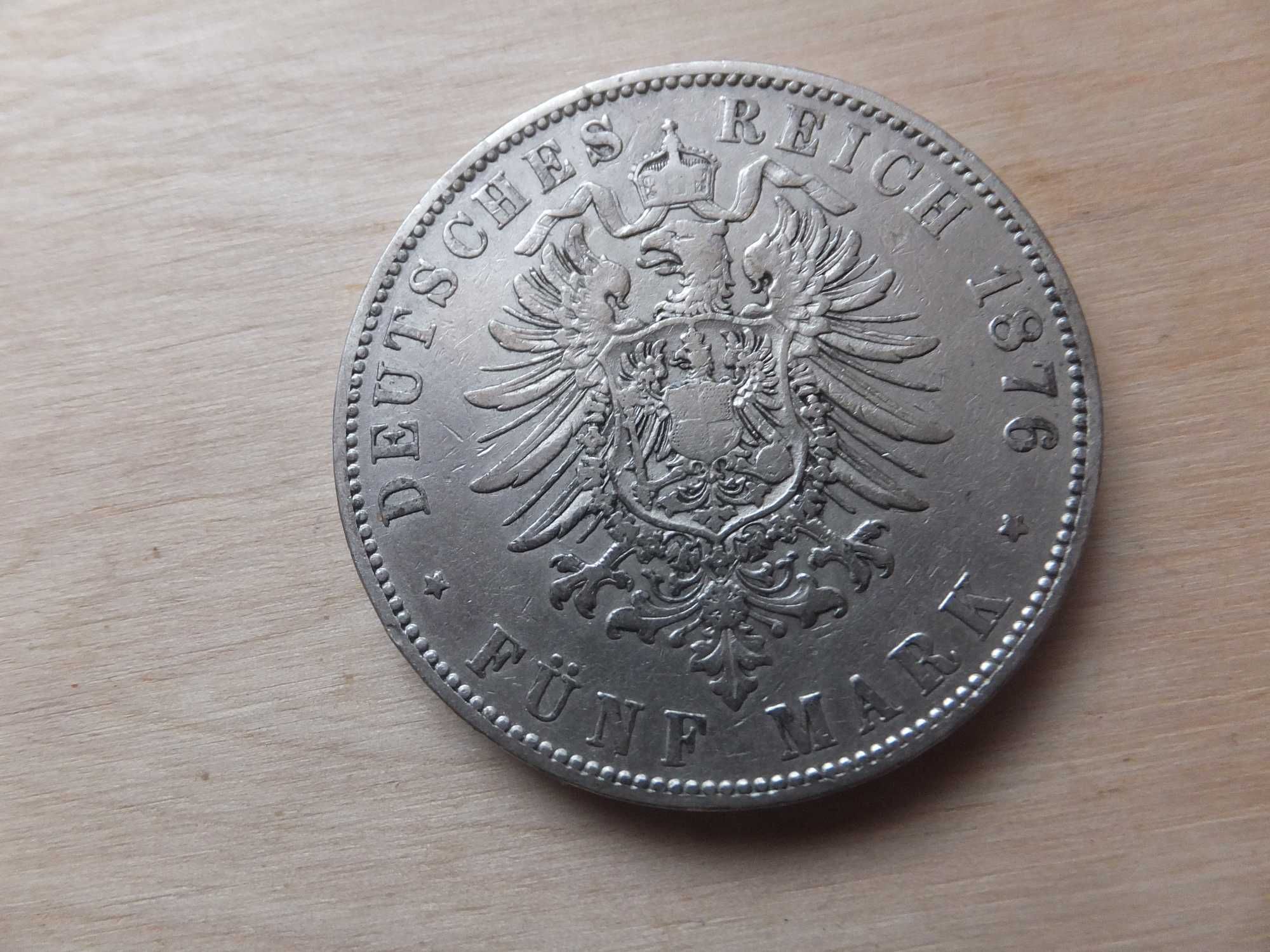 5 marek 1876 Saksonia