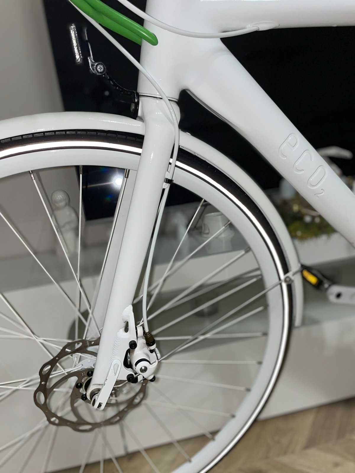 JAK NOWY super fajny, piękny rower aluminiowy"ECO2", rama 56cm,koła 28