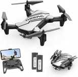 DEERC D20 srebrny mini dron dla dzieci z kamerą HD 720p
