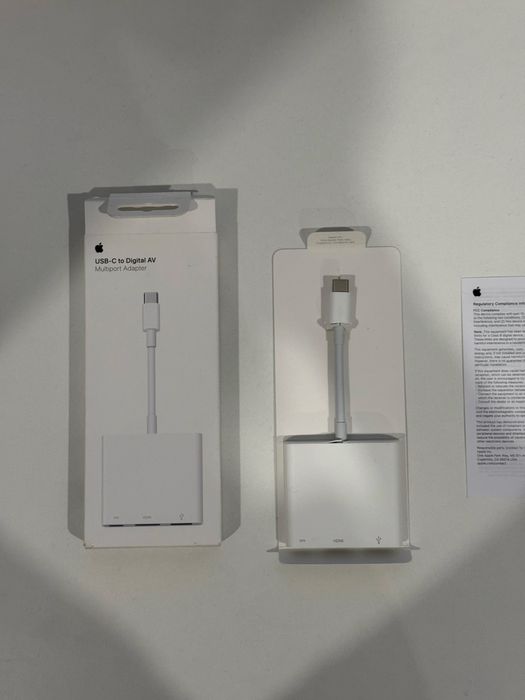 Adapter apple usb-c to AV HDMI mutiport mac