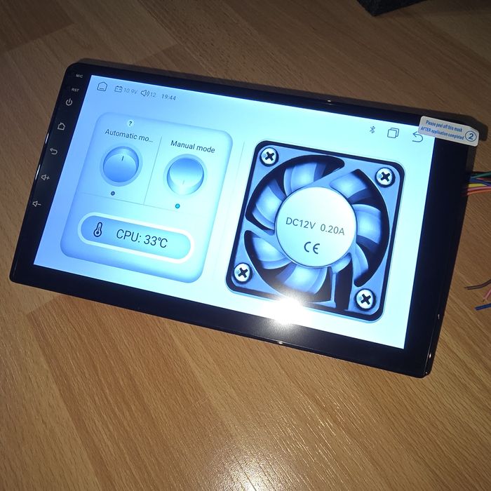 Radio 9" 2DIN z Androidem AndroidAuto i Carplay+BT+4G+Wifi+kamera AHD