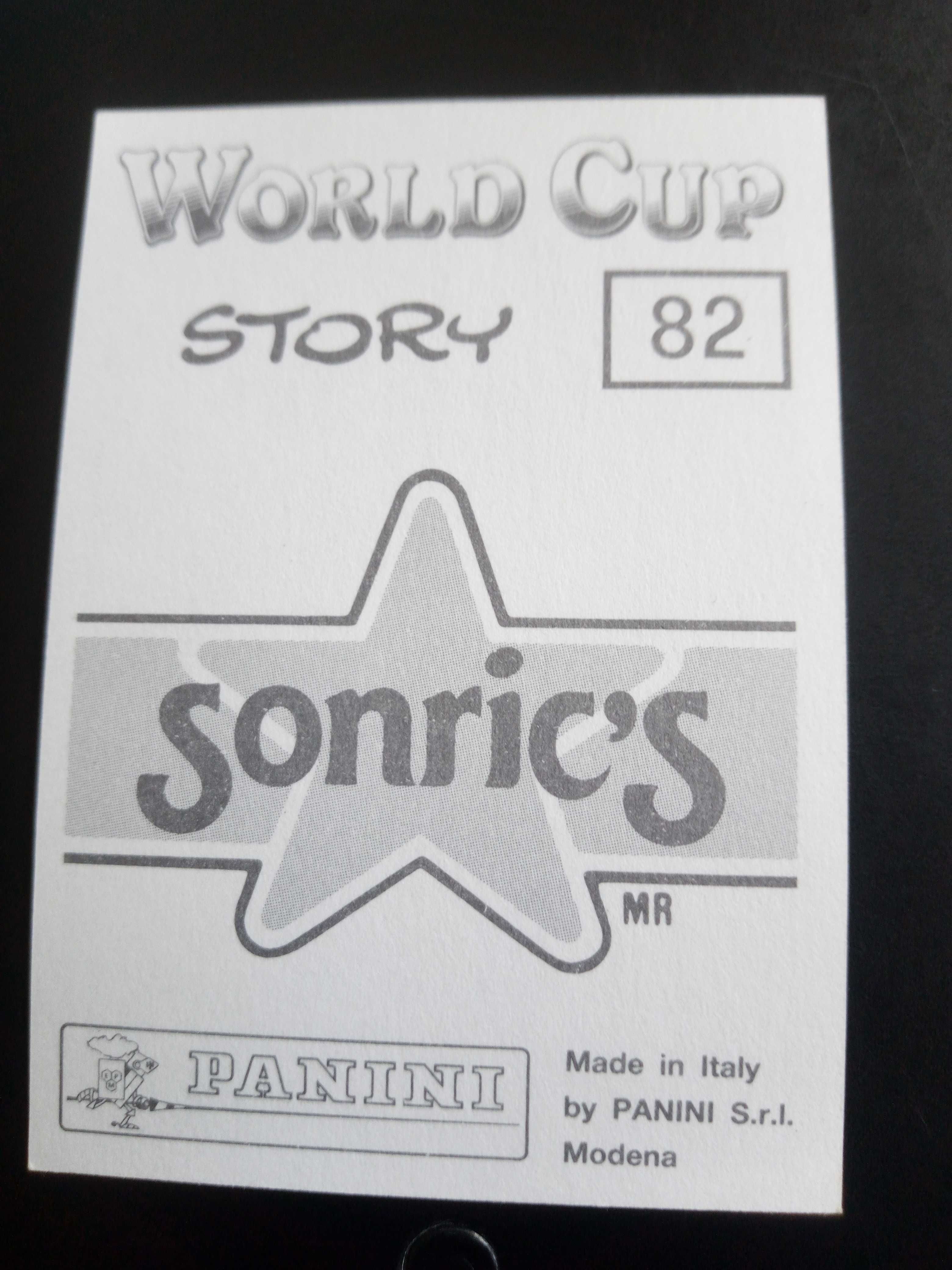 Cromo Panini World Cup Story de Arie Haan no Mundial 74 na Alemanha