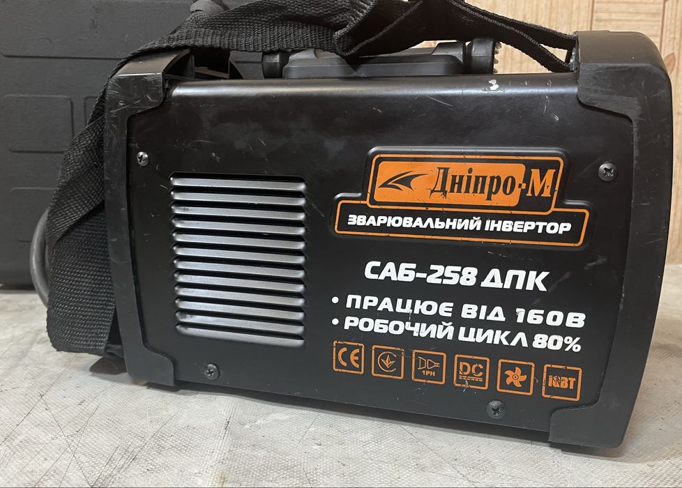 Зварювальний апарат → Дніпро-М САБ-258 ДПК на 5.5 кВт + КЕЙС !