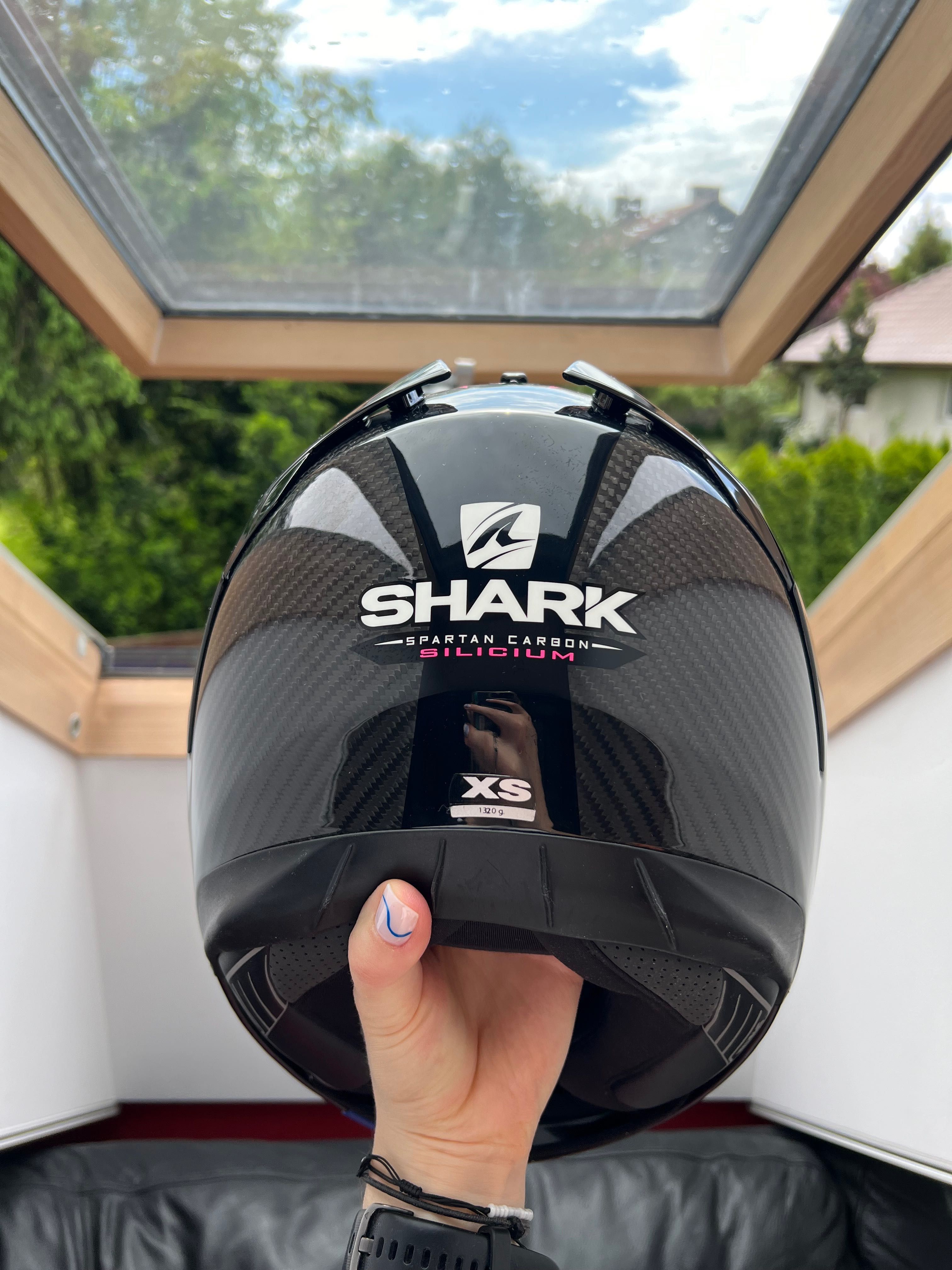 Kask motocyklowy Shark Spartan Carbon Silicium XS