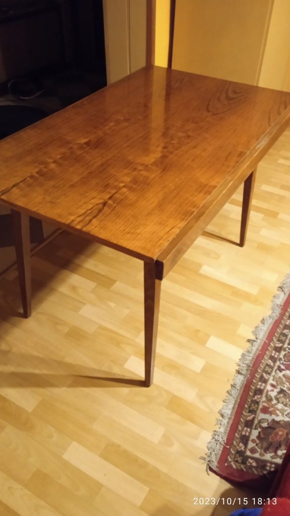 Stary stół rozkladany PRL