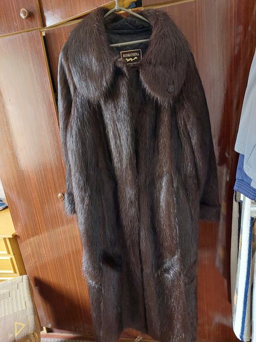 Шуба нутрия ,натуралка 56 размер