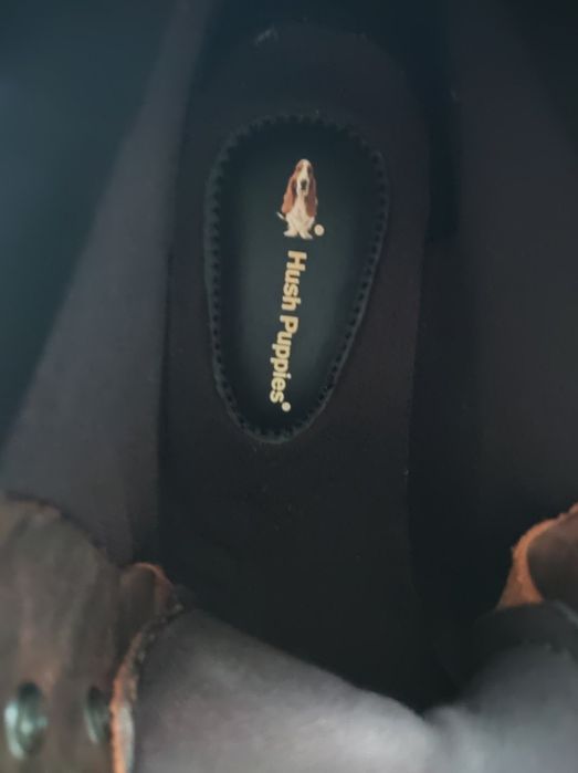 Шкіряні сапоги ботінки чоботи hush puppies