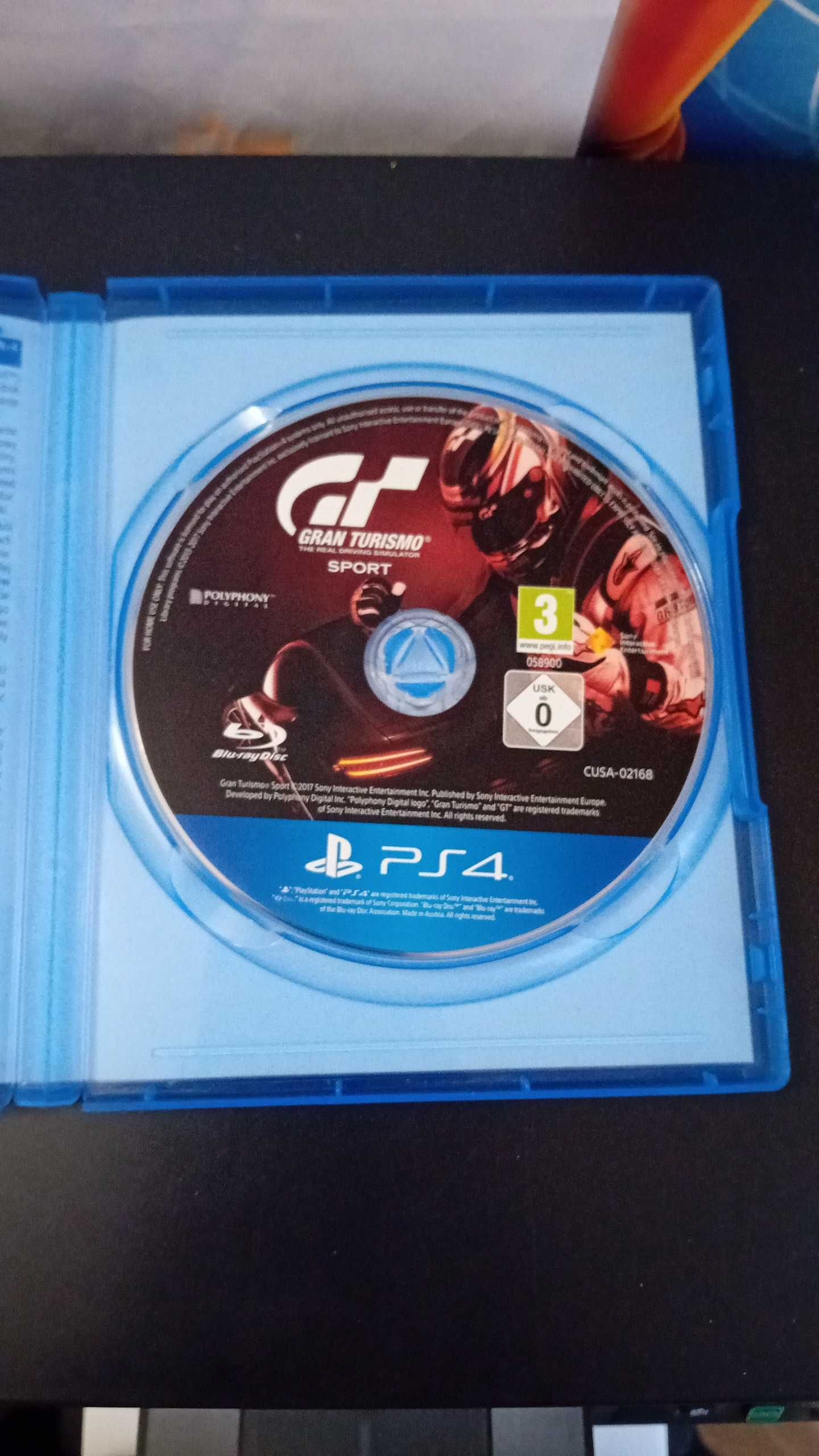 gra na ps4 (gran turismo sport)