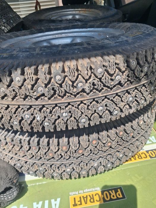 Шины 165-13/6.45 шип 5шт.