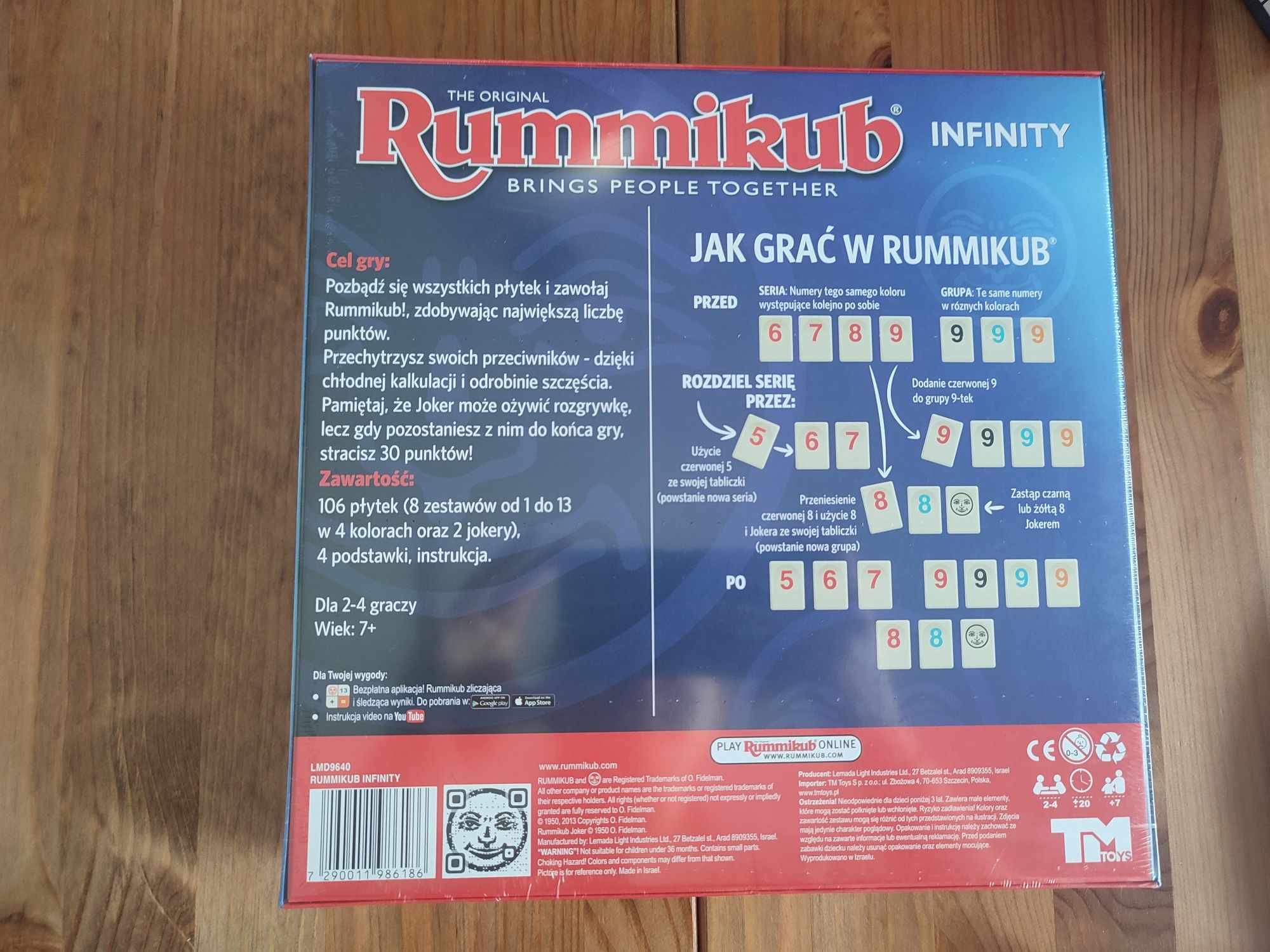 Nowy Rummikub Infinity