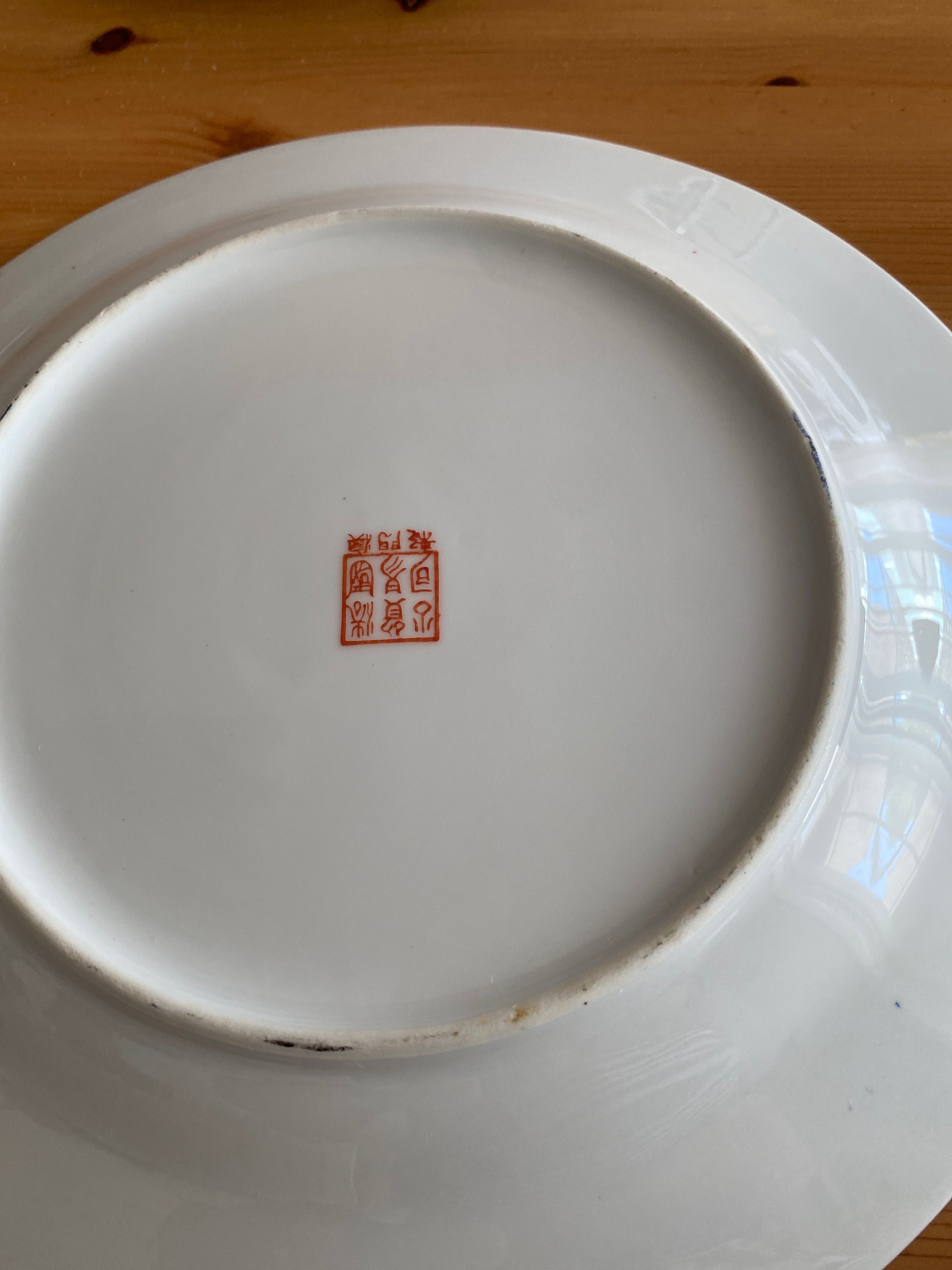 Pratos porcelana chinesa