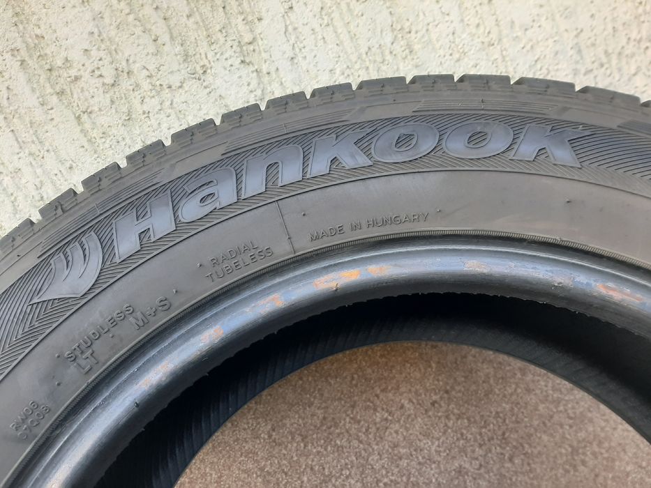 2x Opony zimowe 205/65R16C Hankook Winter RW06 / 7mm