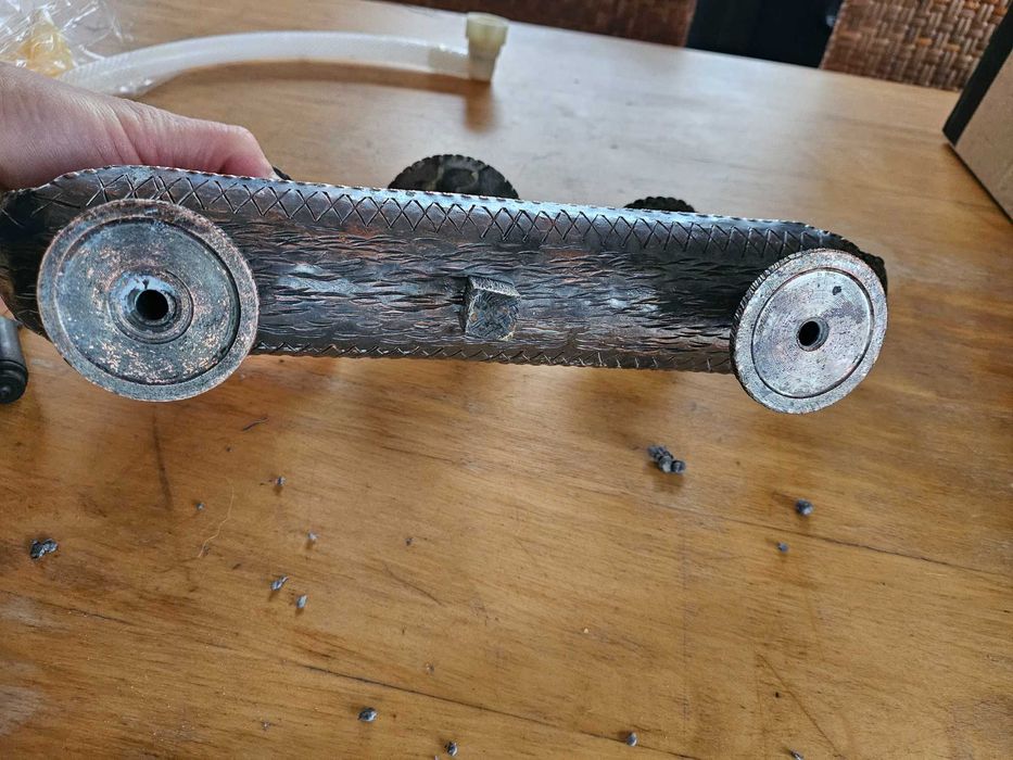 Stary świecznik prl