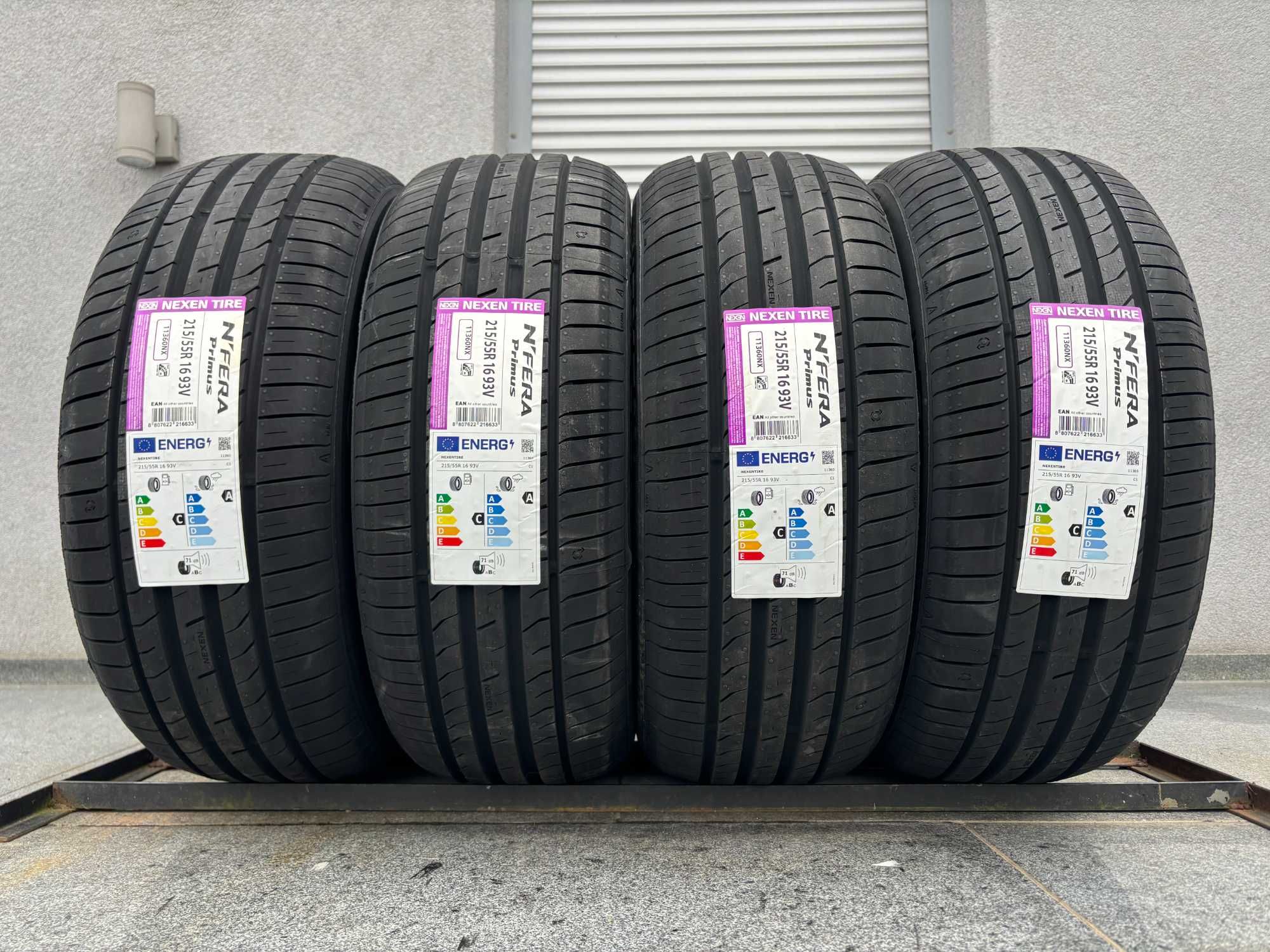 Letnie 215/55R16 Nexen N'Fera 93V Prod. 2024 rok! C,A,71db gwaran