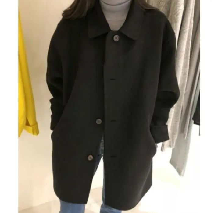 Пальто мом бойфренд оверсайз 48-50р