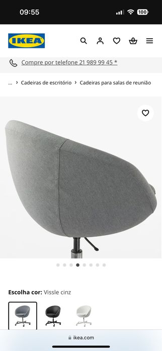 Cadeira SKRUVSTA IKEA como nova