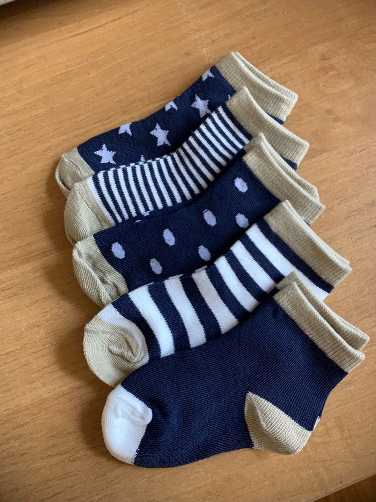Новые носочки на мальчика 2-3 годика
