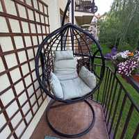 Fotel kokon wiszący balkon/ogród