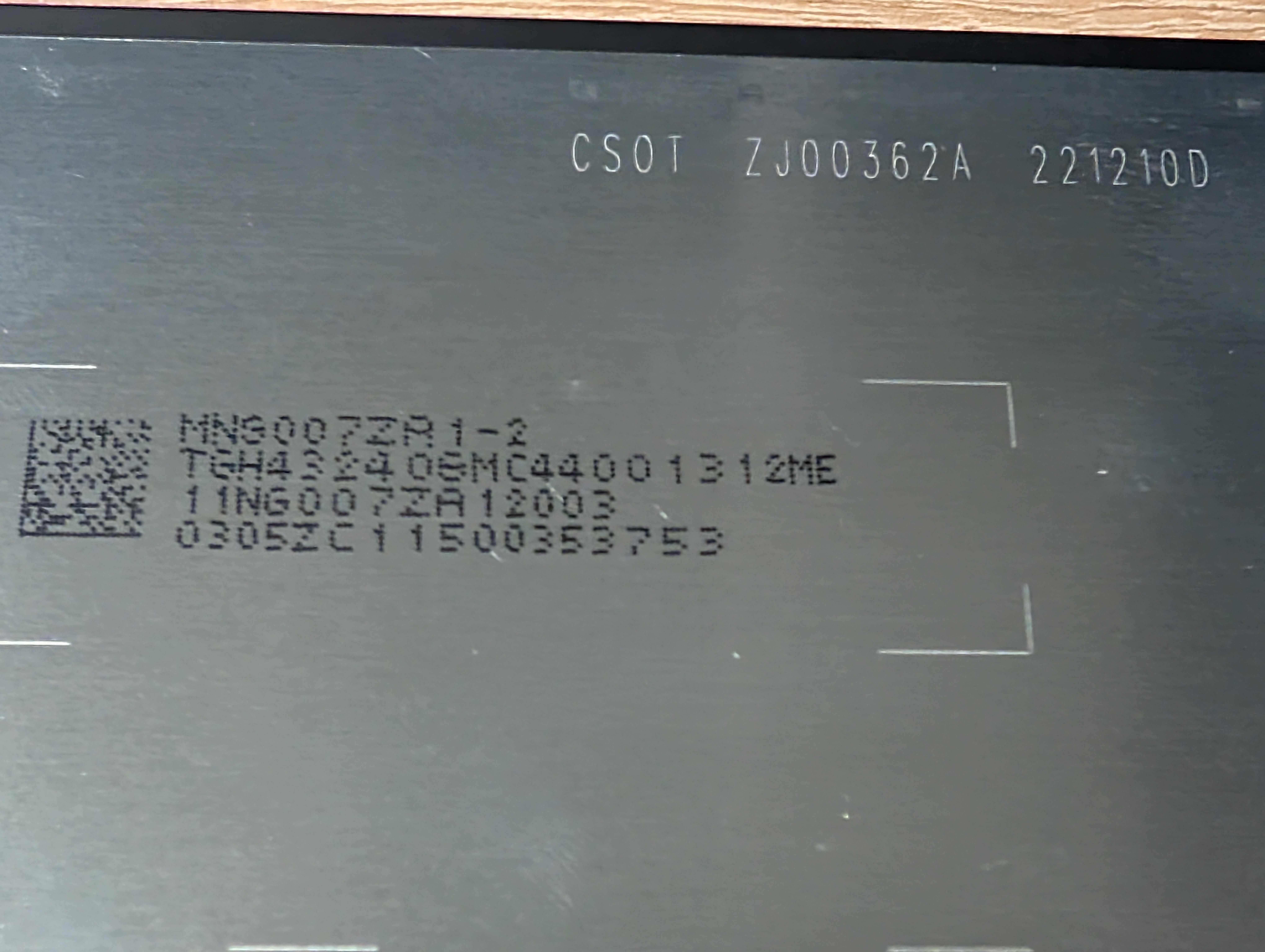 Matryca 16.0" 3200×2000 CSOT MNG007ZA1-2 40PIN