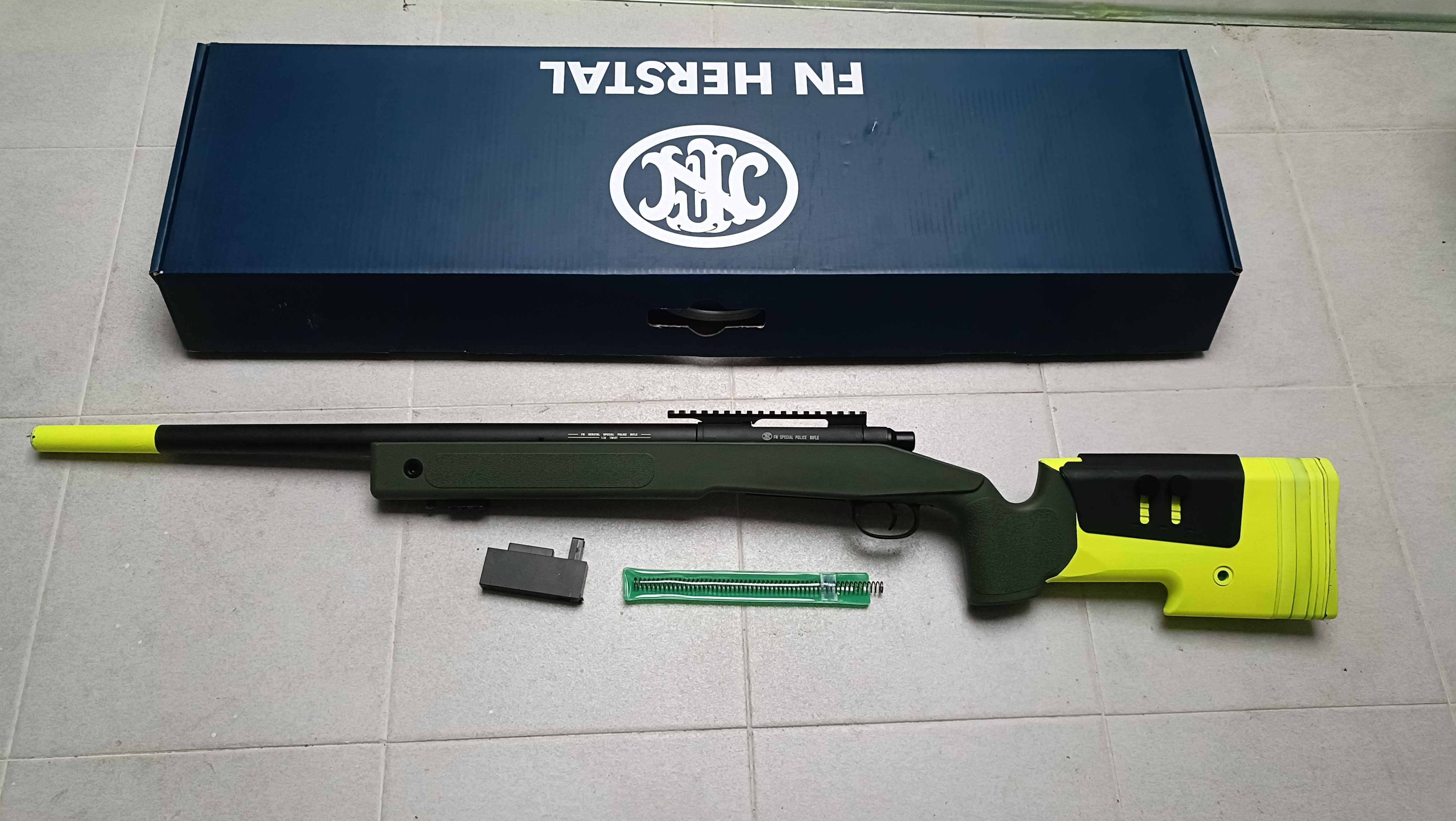 Réplica airsoft sniper de mola