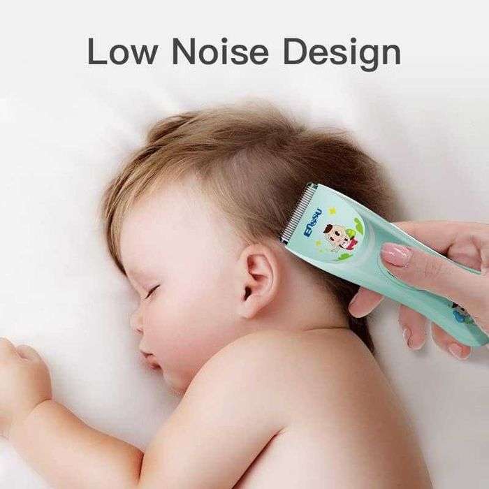 Bezprzewodowa Maszynka Trymer Do Strzyżenia Dzieci Niemowląt Cicha