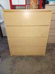 Komoda Ikea Malm 4 szuflady transport